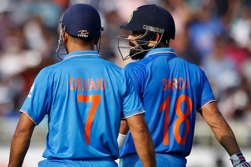 When Indian men wore jerseys with their mothers names vs New Zealand